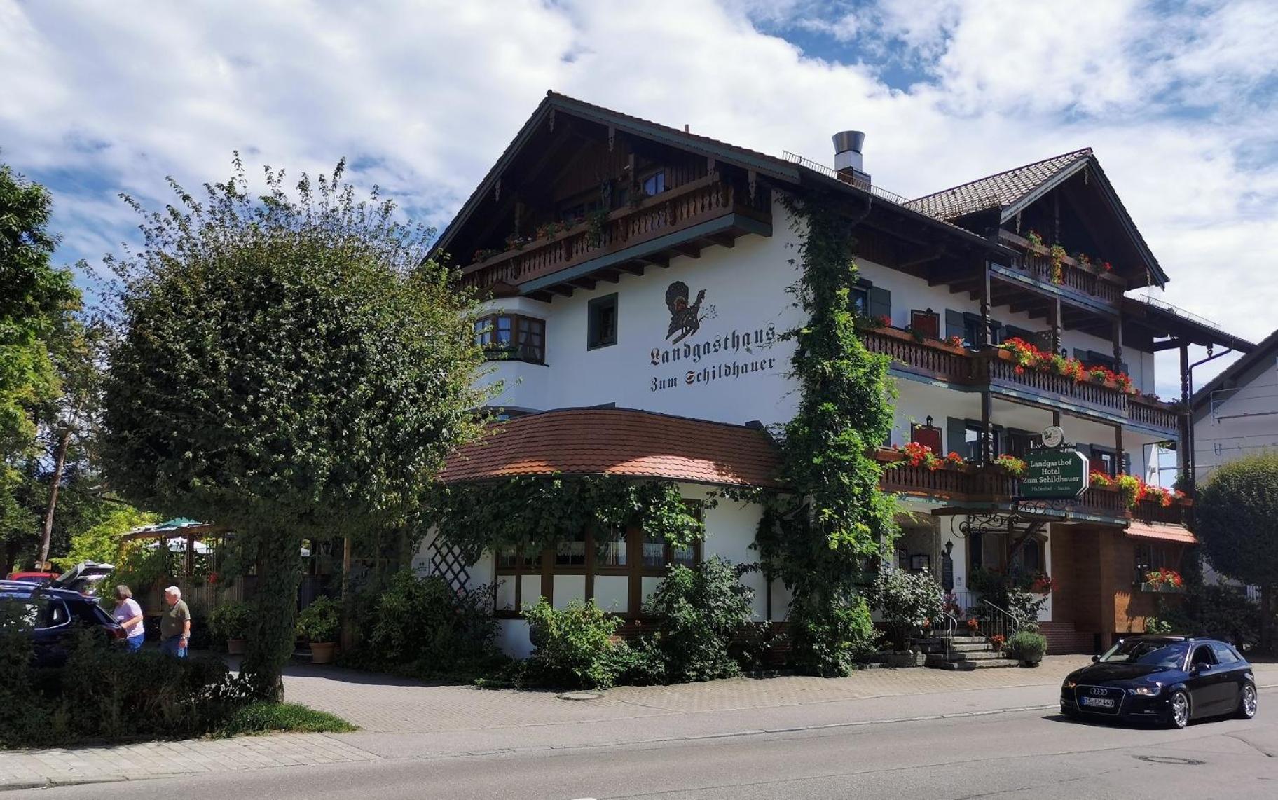 Hotel Landgasthof Zum Schildhauer Halfing Zewnętrze zdjęcie